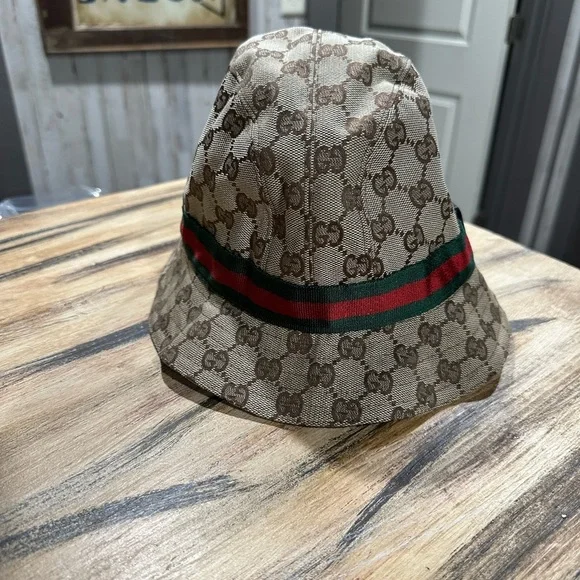 Gucci Monogram Bucket Hat - Picture 2 of 7
